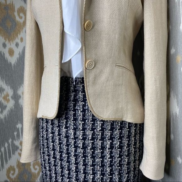 Ralph Lauren Purple Label Dresses & Skirts - Ralph Lauren ‘04 Grey Check Cashmere Pencil Skirt